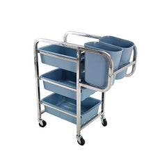 WHJ@ Carrozza Reception in Plastica Spessa, Carrello di Servizio Ristorante Multifunzione, Carrozzina da Collezione Irregolare in Acciaio Inox, Auto da Collezione, Carrozza Ristorante