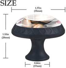 Bandiera americana e guantoni da boxe Pomelli per Porta Set di 4 Pomelli per Mobili Manopole per Cassetti Cucina Armadio Vetro