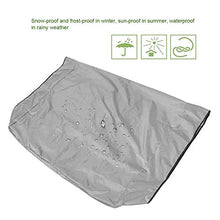 Alinory Tettoia per Altalena con Protezione Impermeabile a Prova di Sole, Copertura per Altalena Resistente alla Polvere, per Cortile da Giardino(Gray)