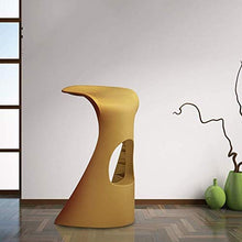 Suge Bar Sedie Colazione Cucina sgabelli da Bar Sgabello Set Sgabello da Bar Sgabello Alto Sgabello Colazione Sgabello da Bar di 2 Pezzi Multicolori Sgabello da Bar Bianco (Color : Yellow)