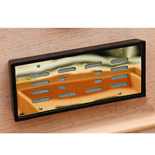FHUILI Portasigari di Grande capienza - Portable Cigar Humidor con l'igrometro per Viaggi e Lavoro,Nero