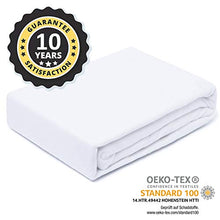 MELUNDA coprimaterasso Impermeabile - 160 x 200 cm - Coprimaterasso in Cotone antiallergico dermatologicamente Testato