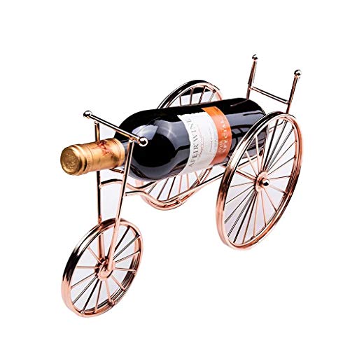LHQ-HQ Wine Rack, Cocchio Retro aristocratico Stile di Creativo Wine Rack Ferro Battuto Wine Rack for Camera da Letto, Studio, Soggiorno 37 * 13 * 21,5 Centimetri