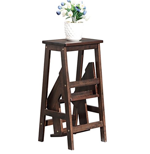 ZYLE Sgabello da Giardino con Scala a pioli, Scala a pioli Piccola