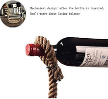 RJJBYY Wine Rack Una Semplice Corda Bagagli Creativo Mago Rack personalità Semplice Stile Europeo e Americano Crafts Home Decoration Multiuso Decorativo