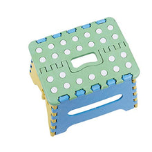 WOVELOT - Sgabello Pieghevole, 22 x 17 x 18 cm, in plastica, Pieghevole, Fino a 150 kg
