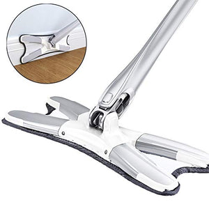 SSAYY Mop Mop Lavapiatti A Mano Libera X-Type Mopiber Floor Mop with Mop Cloth Camera Home Cleaner Pulizia Domestica
