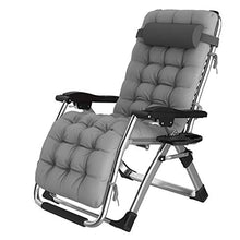 SHUAIIJUAN Sedia per il tempo libero domestico Pieghevole Sun Lounger ||Giardino Reclining |Sdraio da spiaggia Sedia a sdraio reclinabile con la Coppa della holding vassoio Patio Conservatorio Camping