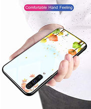 Suhctup Compatibile con Samsung Galaxy M20 Custodia Protettiva in Vetro Temperato 9H + Cornice Paraurti in TPU Silicone Morbido Assorbimento Degli Urti a 360 Gradi Protezione -libellula