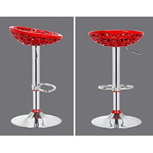 XHCP Sgabelli da Bar Moderni in Metallo Sgabello da Bar Regolabile Sedia da Bar Girevole a 360 Gradi Altezza per Cucina da Interno 60-77 cm
