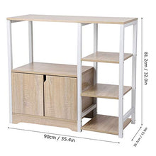 Rack di Stoccaggio A Tre Strati Domestici con Armadio Armadio da Cucina Armadio Armadio Armadio Armadio