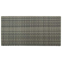 FAMIROSA Set da Bar da Giardino 5 pz con Cuscini in Polyrattan Grigio-4915