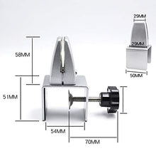 AHIN Schermo Partizioni Clip, Clip di Partizione dello Schermo Regolabile, Morsetto Divisorio per Scrivania da Ufficio, Materiale in Lega di Alluminio, Nessuna Installazione Perforata,4 Pieces