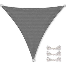 CelinaSun Tenda Parasole a Vela Giardino Balcone polietilene Basic HDPE Traspirante Triangolare 4 x 4 x 4 m Antracite