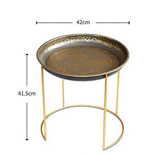 Diaod Moderna Semplice Mini Vaso di Fiori Stand Rimovibile Ferro da Stiro Tavolo da tè Comodino Piccolo Tavolo da Letto in Ferro portavaso