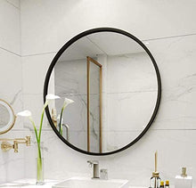 HFFFHA Specchio da Parete Specchio Rotondo Toilette Bagno dell'hotel Specchio da toeletta Specchio da Bagno Specchio Decorativo Specchio da Incasso