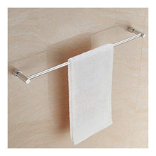 Porta asciugamani da bagno Alluminio supporto del tovagliolo del tovagliolo Rails fissato al muro Portasciugamani anodizzazione Rack rotonda accessorio for il bagno 30~80 centimetri YueB F-8