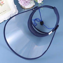Garneck 2 Pezzi di Protezione per Lo Schermo per Il Viso a Protezione Totale Contro Gli Schizzi del Cappello Protettivo Antigoccia Antispruzzo per Donna Uomo (Blu Navy)