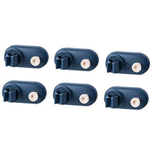 ZXCASDF Gancio Mop Multifunzionale Libero Punzonatura Cremagliera Appeso A Parete Bagno Super Forte Adesivi Viscosa Gancio Adesivo Fibbia Portante Fermaglio Mop Artefatto,Blu
