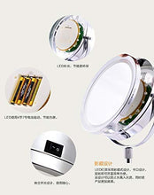 Specchio Per Il Trucco Specchio Per Il Trucco Con Luce A Led Da Viaggio Con Interruttore Lente D'Ingrandimento 10 Volte Specchio Per Il Trucco Da Appoggio Specchio Per Il Trucco A Doppia Faccia Per Co