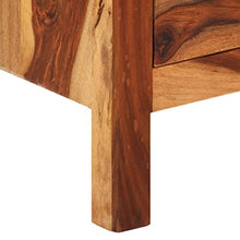 vidaXL Legno Massello di Sheesham Credenza Madia Armadietto Mobile Consolle