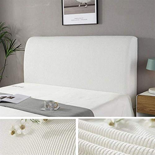 WEDSFC Copritestiera Letto Matrimoniale/Singolo Imbottita Copertura/Copri Testata Letto Fodera Elastica Protezione, Coprire Antipolvere in Cotone Cover Addensare AntiGraffio Cuscino