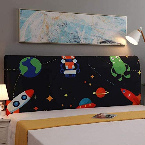 OOFAYWFD all-Inclusive Elastica Cover Copertura Testiera Letto, Fodera per Testiera Copri Testata Letto Matrimoniale Singolo per Letto Fodera Protezione Elastico Coperchio Testata Letto