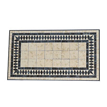 Tavolo da Giardino Chillvert Tivoli Acciaio e Mosaico 160x90x73 cm