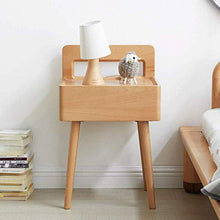 Mobili Tavolino, Comodino in Legno massello Comodino Moderno Nordico Soggiorno Divano Tavolino Armadietto con cassetti Tavolo angolare Comodino Camera da Letto