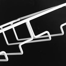 DaMohony Portabottiglie in Vetro da Vino Appeso Ornamento per Appendiabiti con Ripiano per Ripiano