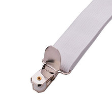 Joseche - Bretelle elasticizzate regolabili per angoli lenzuola, coprimaterassi, letto o divano, 8 pezzi, colore: nero Triangle White [4PCS]