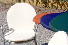 GHIOCUSCINI Cuscini da Giardino per Esterni 2 pz per Sedia Poltrona Ronda col. Verde Set da 2 Pezzi