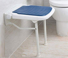 Sgabello da doccia Bagno Doccia sgabello Sgabello Sedia pieghevole Bagno regolabile sgabello pieghevole Sgabello bagno banco della parete Bench Chair parete scarpe Panca con sedile blu sgabello bagno