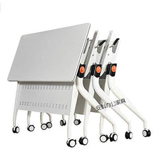 N/Z Living Equipment Desks Folding Training Table Compact Portable Meeting Table Multi Purpose Trestle Table for Outdoor/Camping/Garden/Picnic Workbench (Size : 180X60cm)