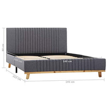 SKM Giroletto Grigio Chiaro in Tessuto 140x200 cm (25.5kg)