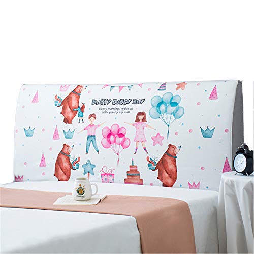 WWYL - Copritestiera per letto a prova di polvere, elasticizzata, per la decorazione della camera da letto (# 7.150 cm)