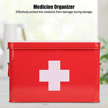 Jingyig Scatola dei medicinali, Organizer per Bottiglie di prescrizione Armadietto dei medicinali con Contenitore di Grande capacità, Cassetta di Pronto Soccorso sicura per la Famiglia