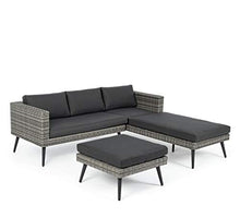 SET SALOTTO ANG. C-C MARLOW GREY
