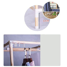 JFFFFWI Armadio Semplice 170 * 60 * 45cm in Legno massello di Oxford armadietto Pieghevole Guardaroba smontabile Portatile