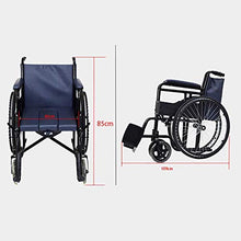 Sedie A Rotelle, Sedia da Toilette con Pedale del Freno A Mano Schienale Confortevole per Donne Incinte/Anziani/Pazienti/Portatori di Handicap A