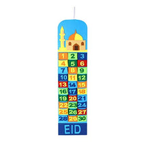 Calendario Hanging Bag, Ramadan Calendar Eid Mubarak Hanging Countdown Calendar Calendario dell'Avvento 2021 Regali Eid Decorazione Ramadan