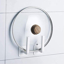 Dream HorseX Gancio Autoadesivo, portarotolo da Parete, Porta Asciugamani da Cucina Multifunzione Senza Punch, Adesivo Gancio Appendiabiti Asciugamano Gancio,11.6 * 7CM, Bagno, 2 Pezzi