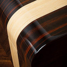 SHAO1 Cigar Humidor, Ebano Legno di Cedro Grande capacità Cigar Humidor Cigar Cabinet Portasigarette può Contenere Circa 70 (397 * 257 * 165MM)