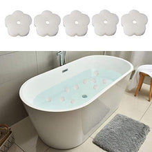 Amuzocity Detergenti per Spugne Riutilizzabili Detergenti per Spugne Attrezzi per La Pulizia della Piscina - Bianco, cavità del Fiore