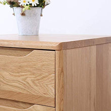 Elegante Semplicità Tavolino Comodino in Legno 2Drawer Design Organizer per Archiviazione Comodino Comodino Mobili per Camera da Letto, DTTX001