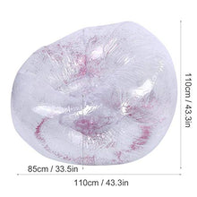 Divano portatile Comodo divano pieghevole ad aria, per l'intrattenimento, per la famiglia(purple, 110 * 110 * 85cm)