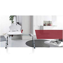 AYHa Bath Chair scorrevole Anziani Bagno Sgabello Inoltre Ampia corrimano pieghevole antiscivolo in alluminio Bagno Bathing Chair