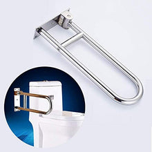 Maniglioni da Bagno Folding Servizi igienici Maniglie, Sicurezza corrimano Anziani invalidi, Sicurezza Flip-up Bagno corrimano, di Slittamento di Sostegno Maniglia Accessori da Bagno