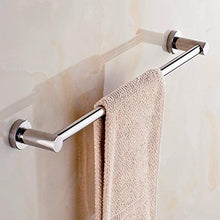 Alqn Portasciugamani portasciugamani, portasciugamani in acciaio inox 304, portasciugamani da bagno, portasciugamani singolo in acciaio inox,60 cm