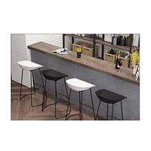 YDD Sedia da Bar alla Moda Semplice in Ferro battuto La Reception del caffè Casual Non può Sollevare Sette Colori Sgabello Alto Opzionale